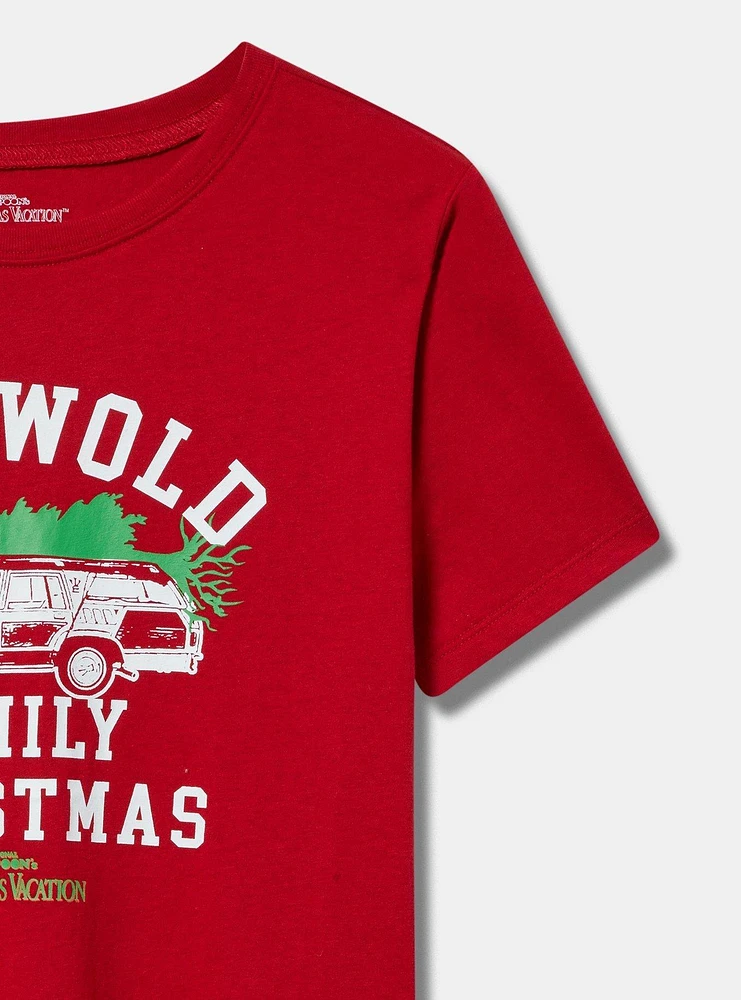 Christmas Vacation Classic Fit Cotton Crew Tee