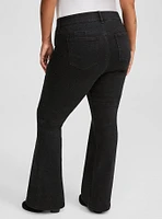 Rhinestone Bombshell Flare Super Soft High-Rise Jean