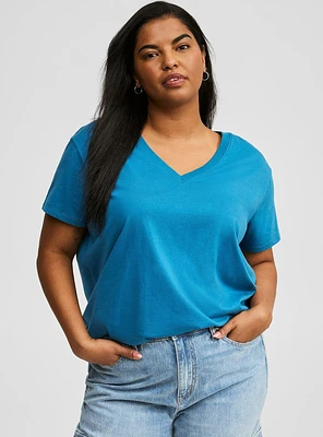 Heritage Jersey V-Neck Relaxed Tee