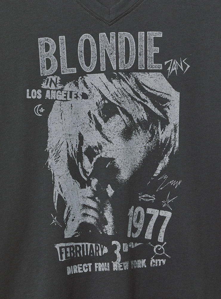 Blondie Classic Fit V-Neck Tee