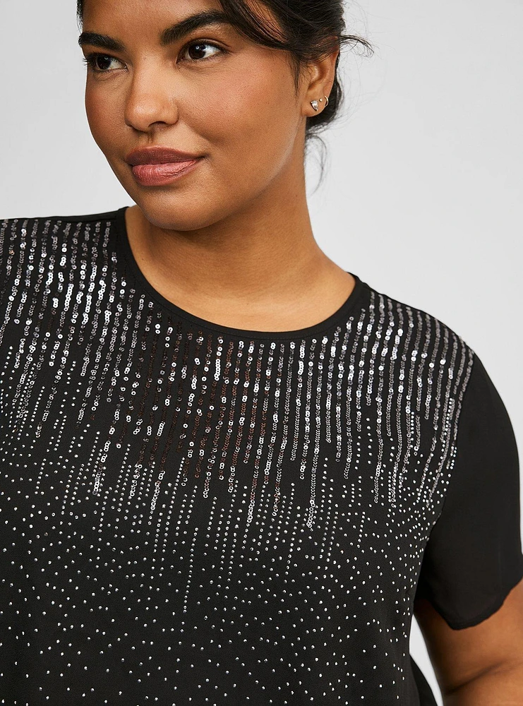 Abbey Sequin Blouse