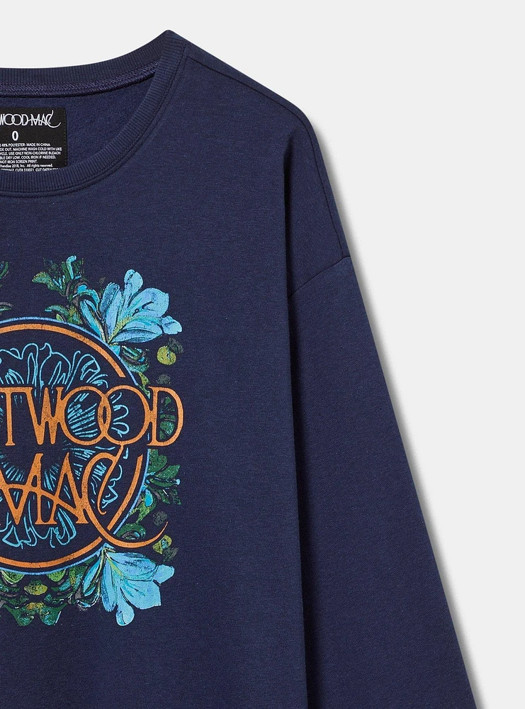 Fleetwood Mac Classic Cozy Fleece Crew Sweatshirt