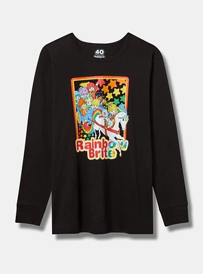 Rainbow Brite Classic Cotton Long Sleeve Crew Tee