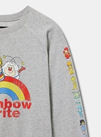 Rainbow Brite Classic Fit Cozy Fleece Sweatshirt