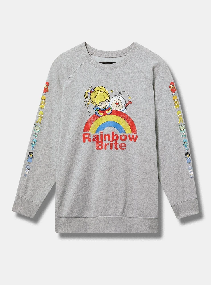 Rainbow Bright Classic Fit Cozy Fleece Sweatshirt