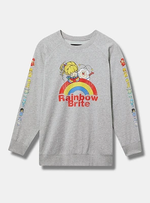 Rainbow Brite Classic Fit Cozy Fleece Sweatshirt