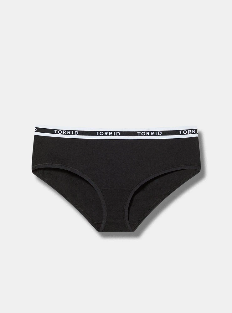 Mid Rise Hipster Logo Panty