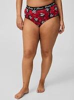 Mickey Minnie VDay Mid Rise Cheeky Panty