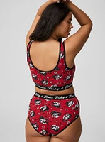 Mickey Minnie VDay Mid Rise Cheeky Panty