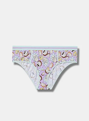 Rick And Morty Mid-Rise Hipster Panty