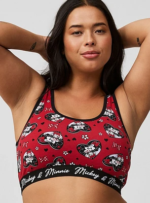 Disney Mickie Minnie Mouse Valentine's Day Bralette