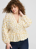 Relaxed Peasant Top