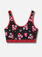 Disney Nightmare Before Christmas Valentine's Day Bralette