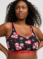 Disney Nightmare Before Christmas Valentine's Day Bralette