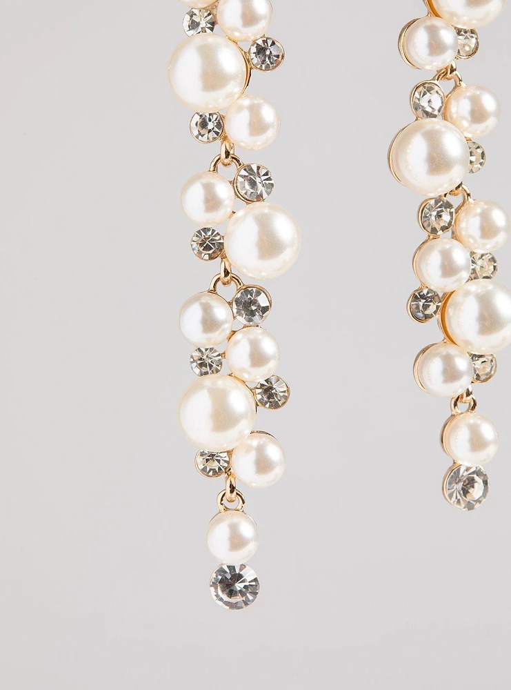 Pearl Linear Earring