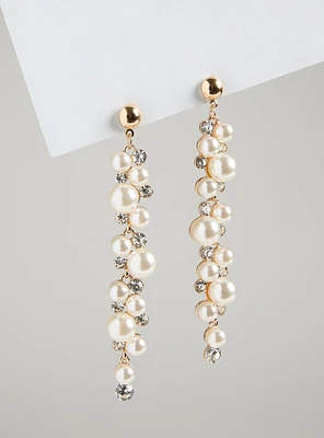 Pearl Linear Earring