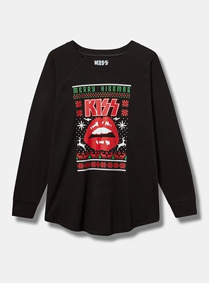 Kiss Classic Fit Ringer Tee