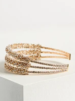 Rhinestone Cuff Bracelet