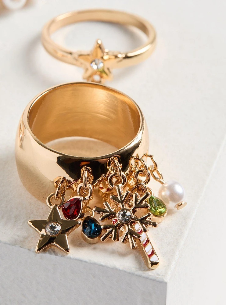 Holiday Lights Ring Set