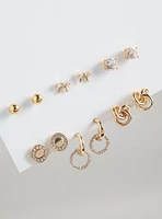 Bow Stud Earring Set