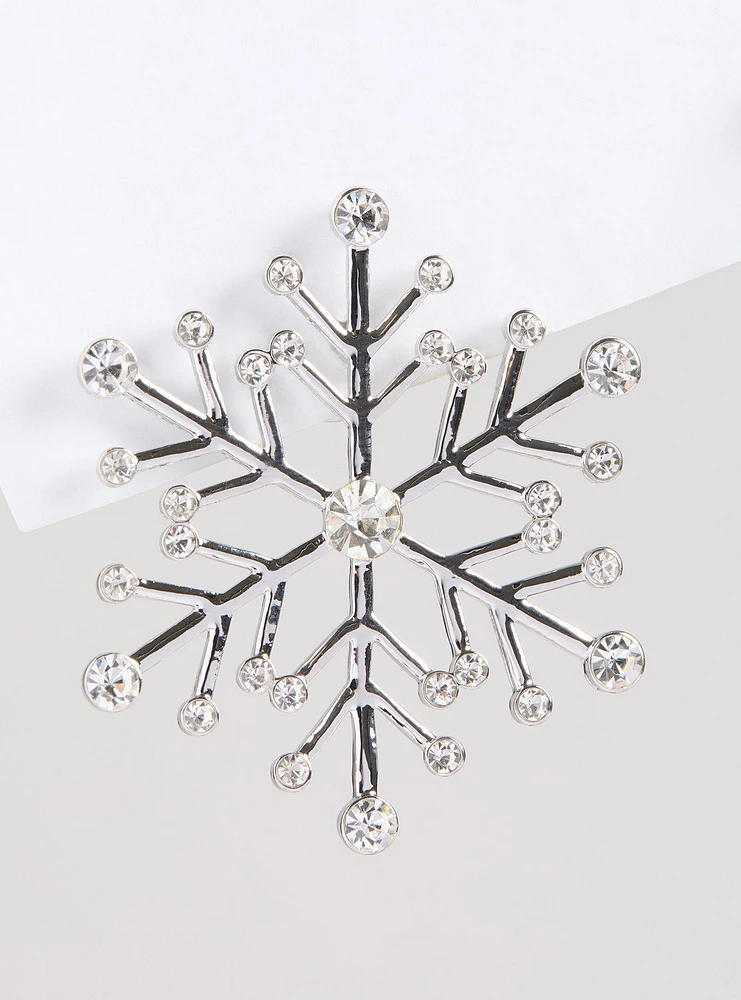 Snowflake Statement Earring