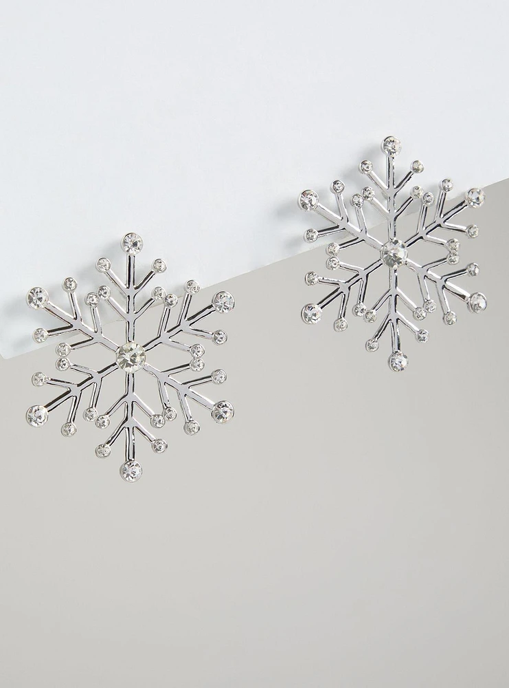 Snowflake Statement Earring