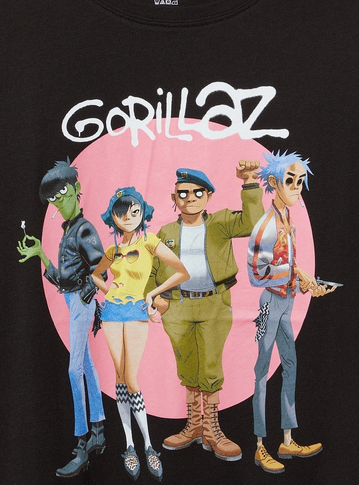 Gorillaz Classic Fit Cotton Crew Tee