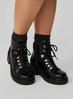 Lace Up Hiker Bootie