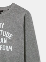 Attitude Classic Fit Tunic Sweatshirt