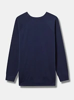 Crested Moon Classic Fit Raglan Sweatshirt