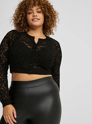 Cropped Lace Shrug