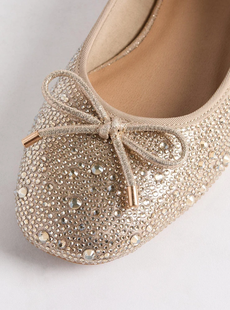 Embellished Bow Flat (WW