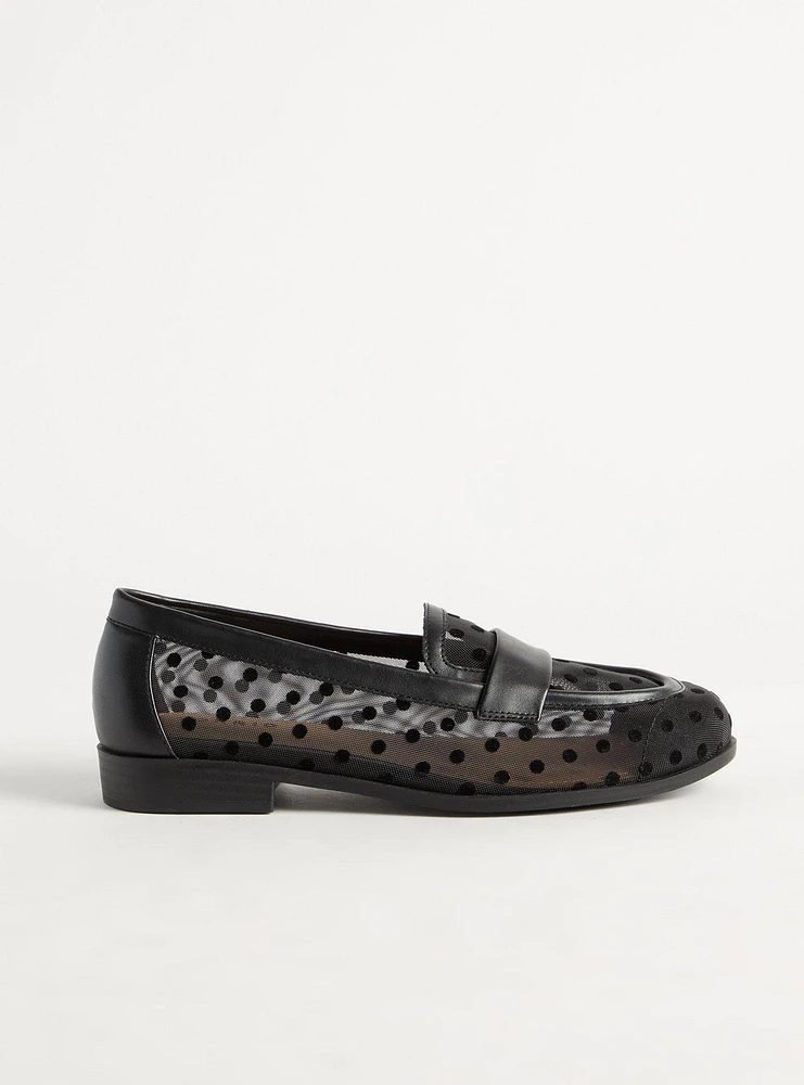 Mesh Dot Loafer (WW