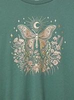 Butterfly Flowers Classic Fit Tee