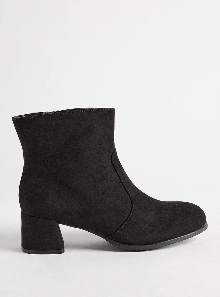 Ankle Block Heel Bootie (WW