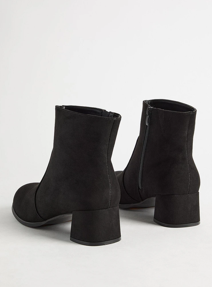 Ankle Block Heel Bootie (WW