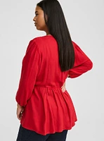 Fit And Flare Softest Flannel Tunic