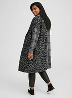 Luxe Cozy Jacquard Coatigan