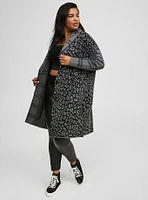 Luxe Cozy Jacquard Coatigan