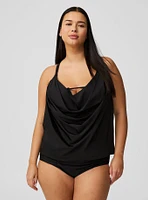 Cowl Tankini Swim Top