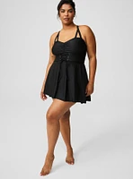 Wireless Corset Swim Dress