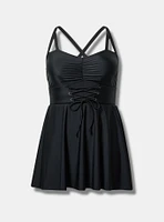 Wireless Corset Swim Dress