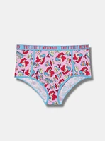 Little Mermaid Cotton Brief Mid-Rise Panty