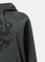 Floral Snake Classic Fit Hoodie