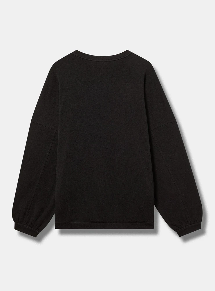 Drink Coffee Oversized Tunic Sweatshirt