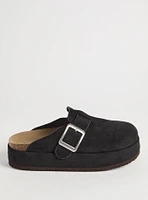 Platform Buckle Clog (WW