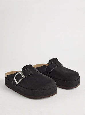 Platform Buckle Clog (WW