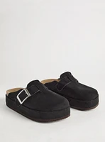 Platform Buckle Clog (WW