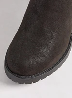 Lug Heeled Chelsea Bootie (WW