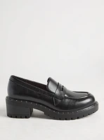 Studded Chunky Loafers (WW)